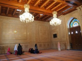 スルタン・カブース・グランドモスクの女性の礼拝堂